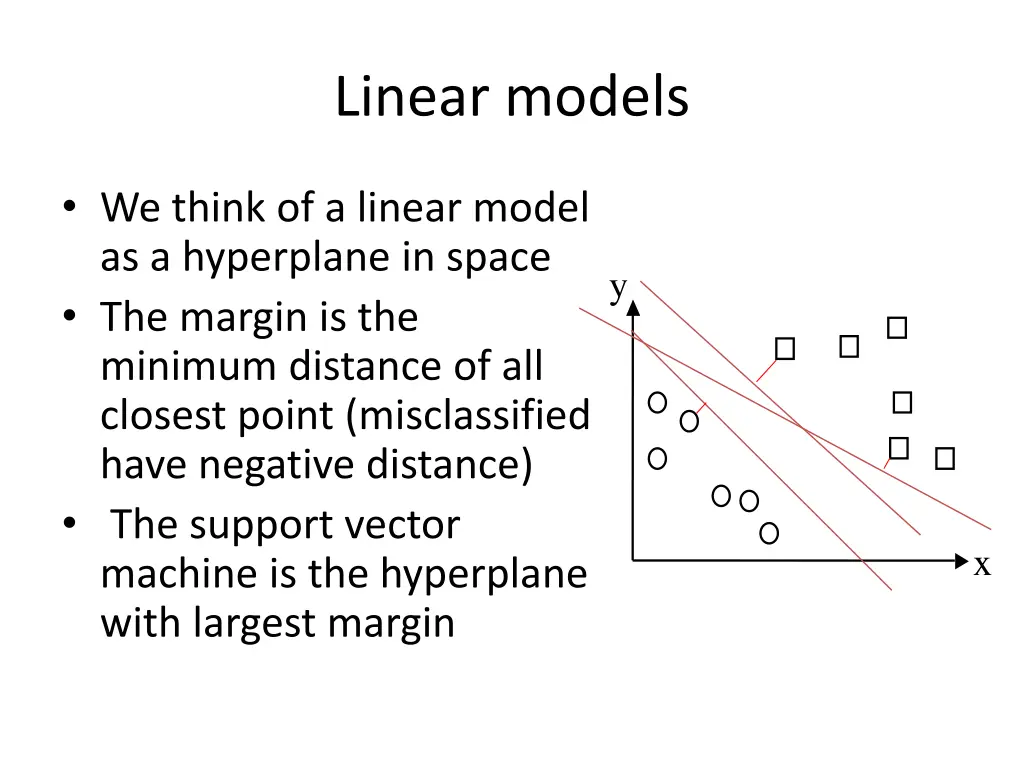 linear models