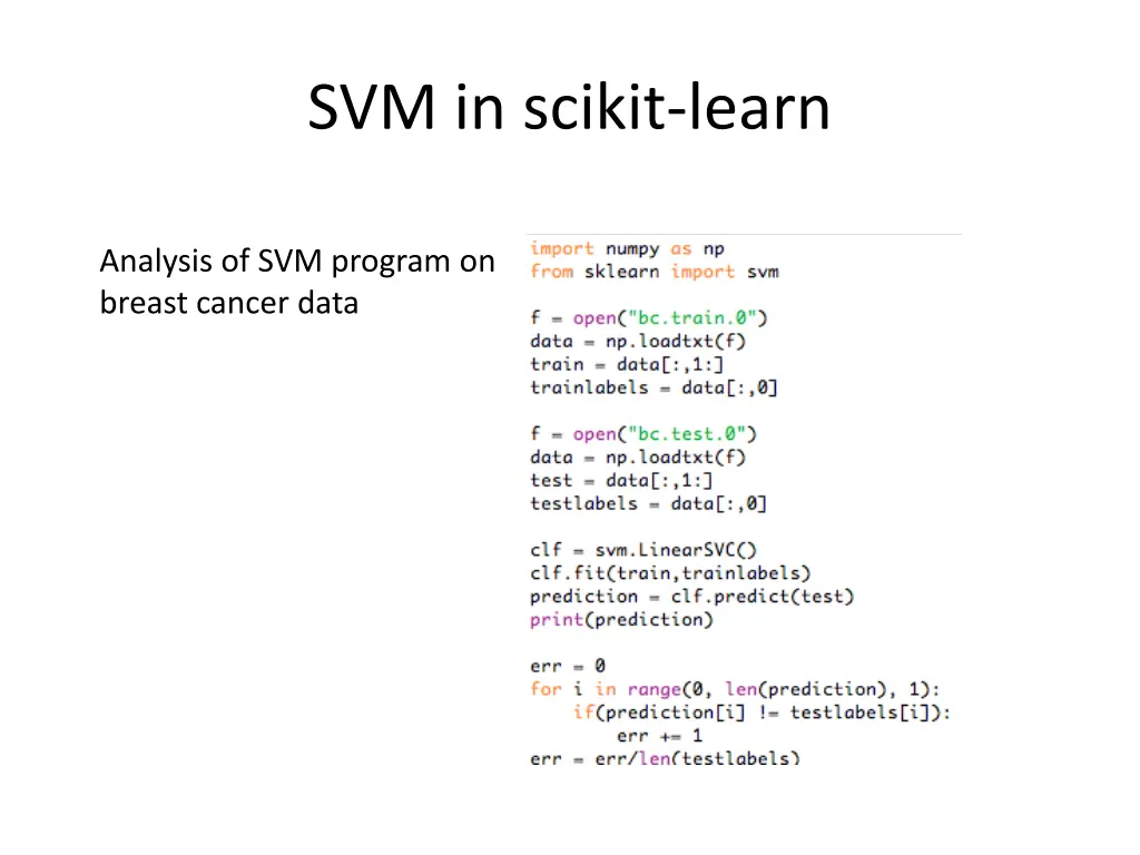 svm in scikit learn 1