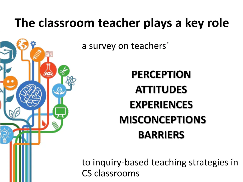 the classroom teacher plays a key role 1