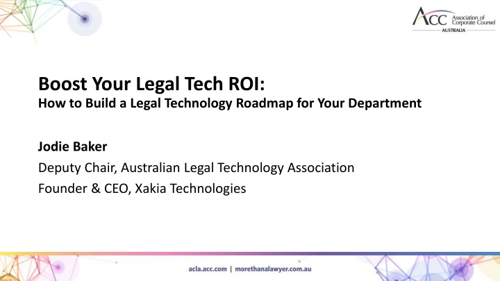 boost your legal tech roi how to build a legal