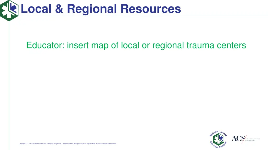 local regional resources