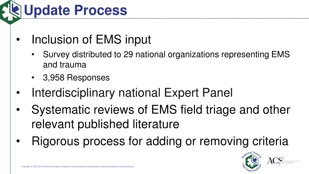 update process