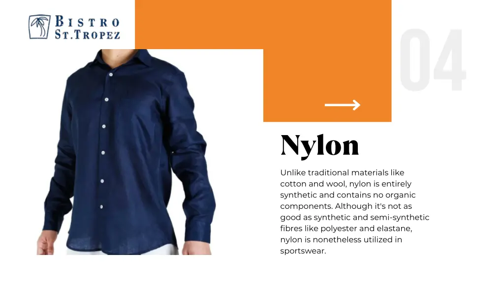 nylon unlike traditional materials like cotton