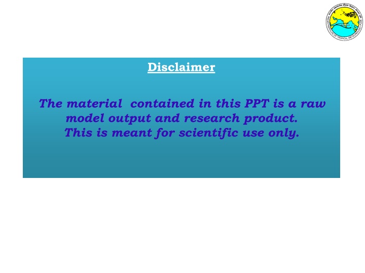 disclaimer