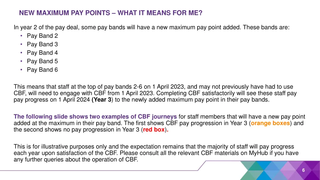 new maximum pay points what it means for me