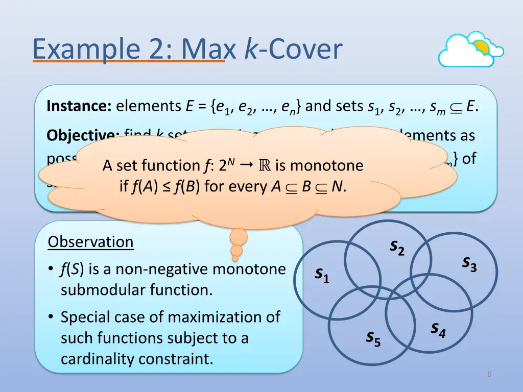 example 2 max k cover