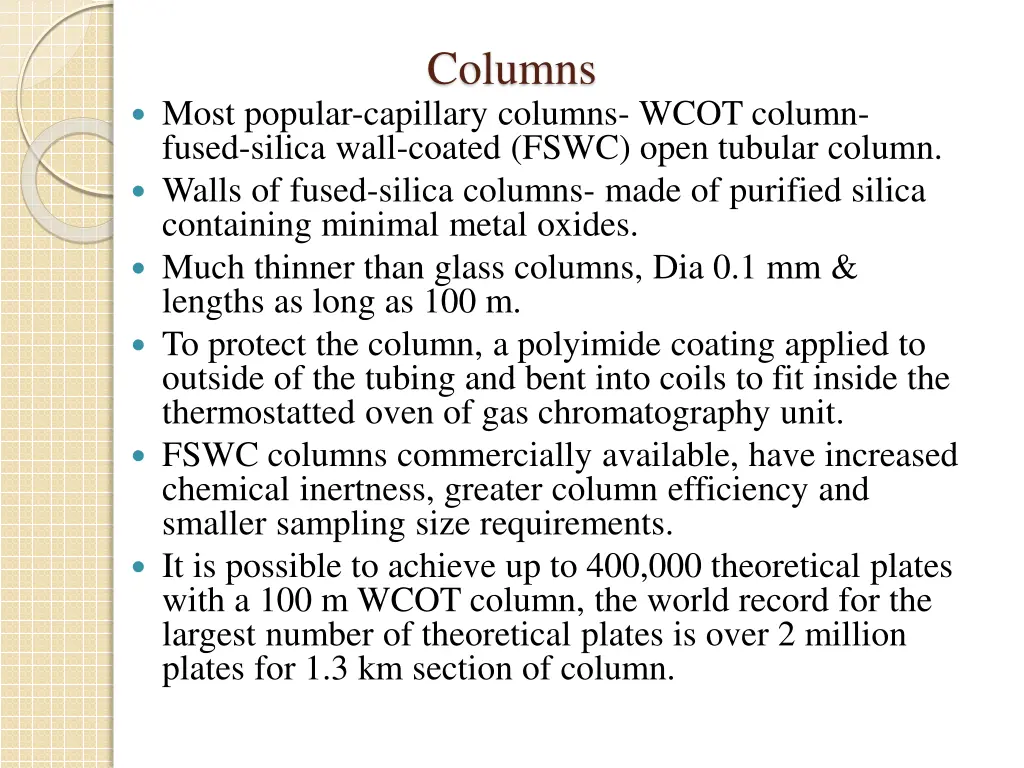 columns