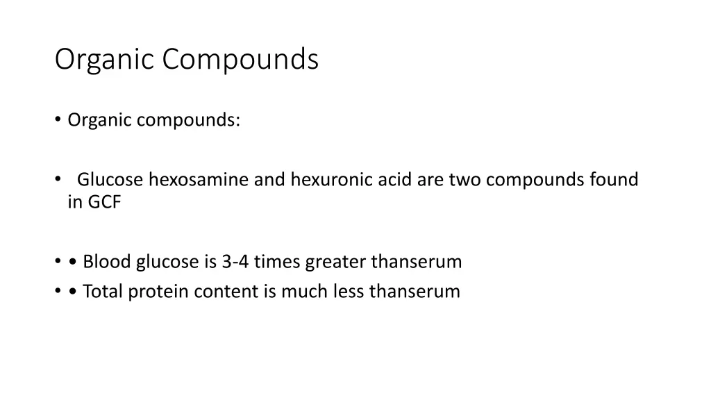 organic compounds