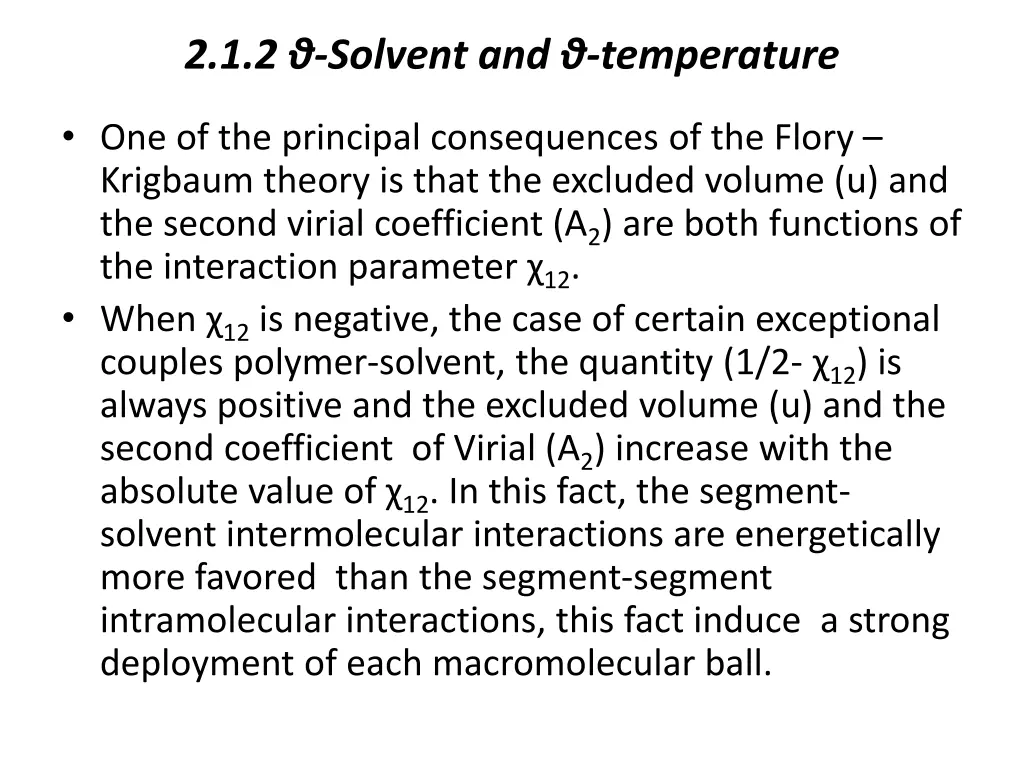 2 1 2 solvent and temperature