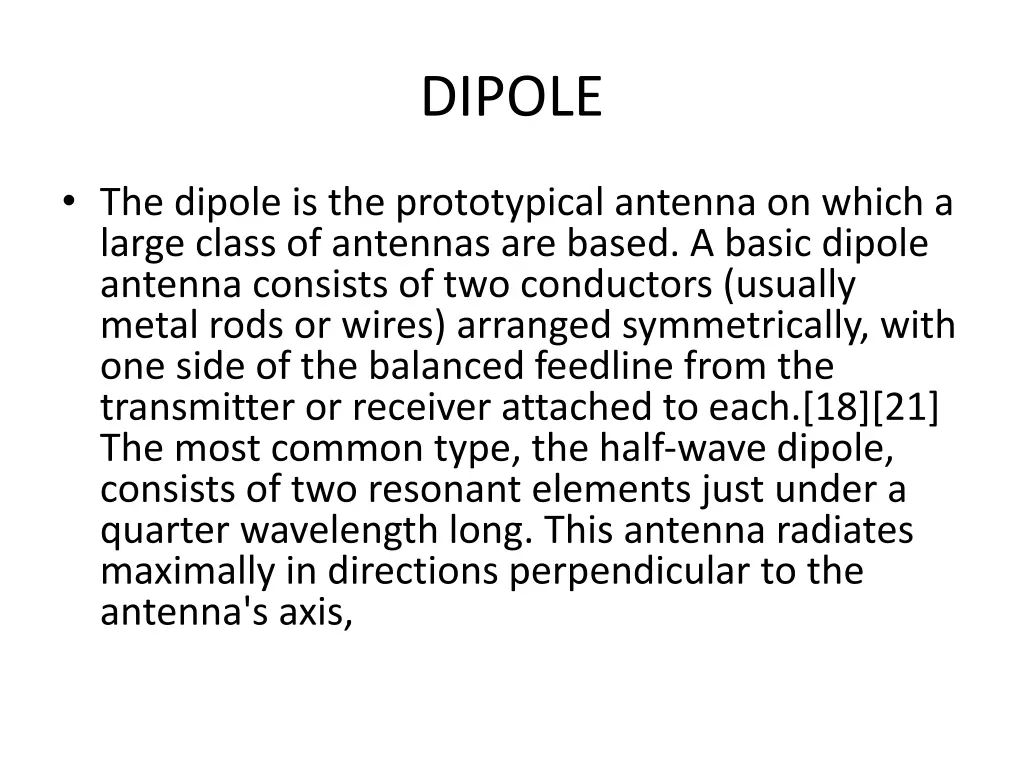 dipole