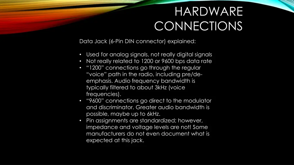 hardware connections 1