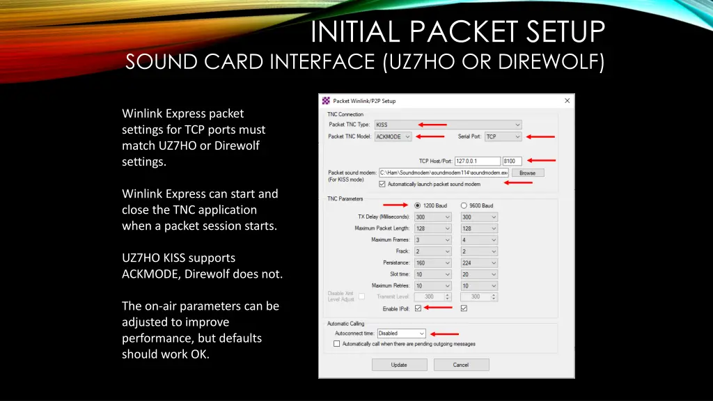 initial packet setup 1