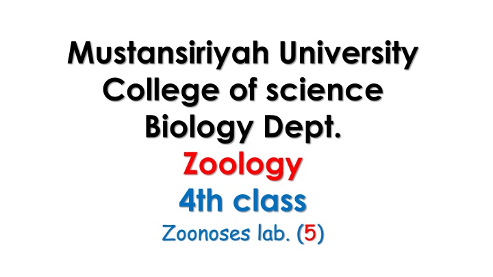 mustansiriyah university college of science