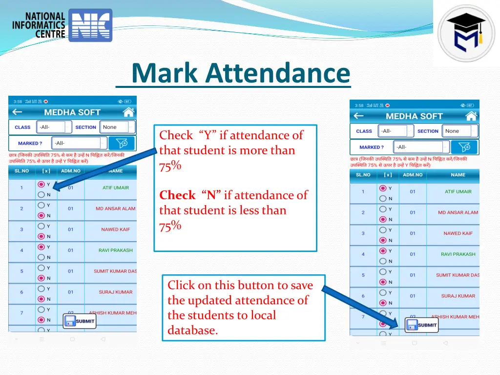 mark attendance 1