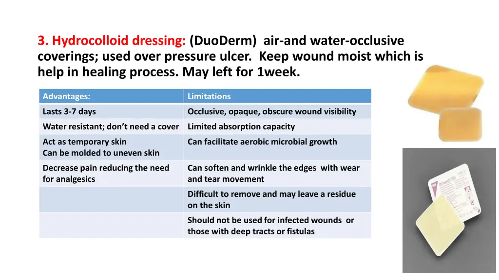 3 hydrocolloid dressing duoderm air and water