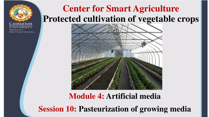 center for smart agriculture protected