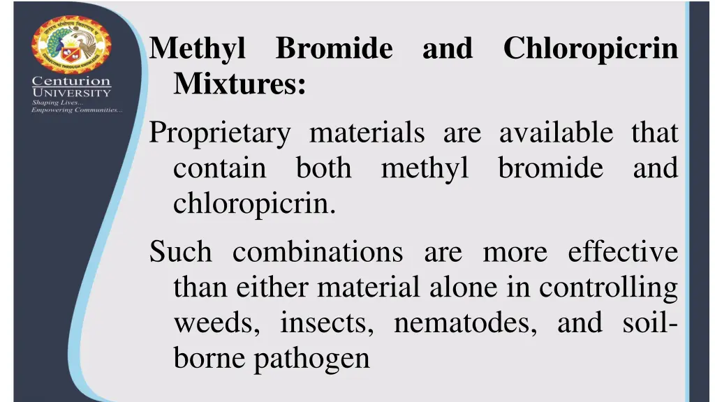 methyl mixtures proprietary materials