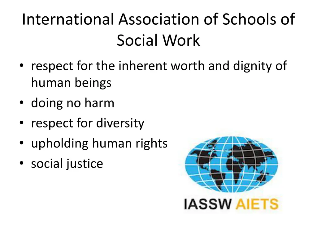 international association of schools of social