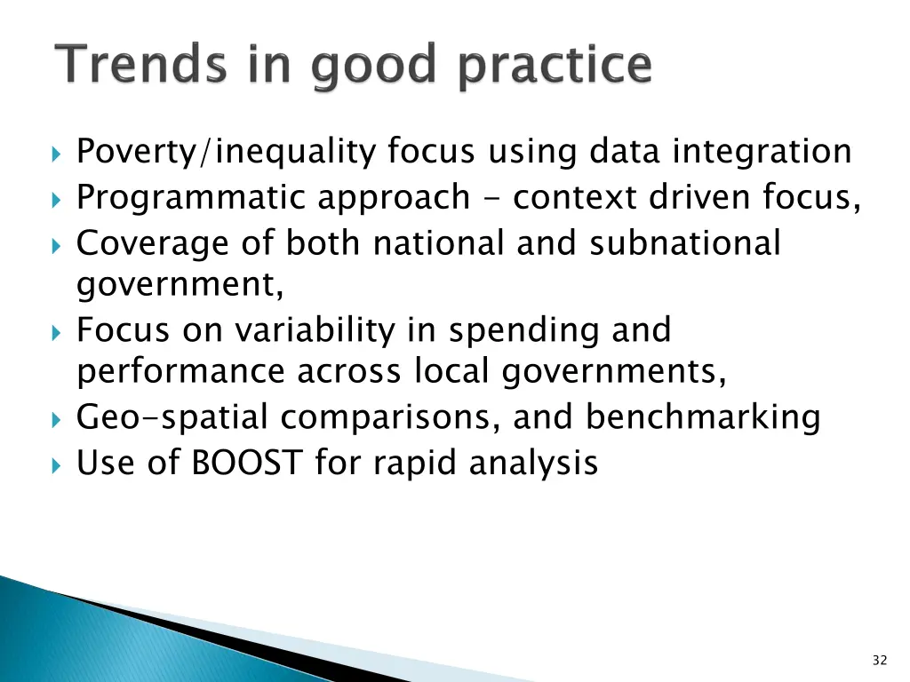 poverty inequality focus using data integration