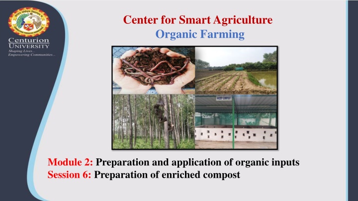 center for smart agriculture organic farming