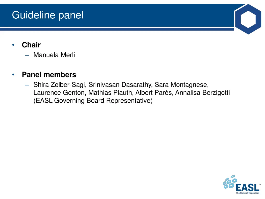 guideline panel