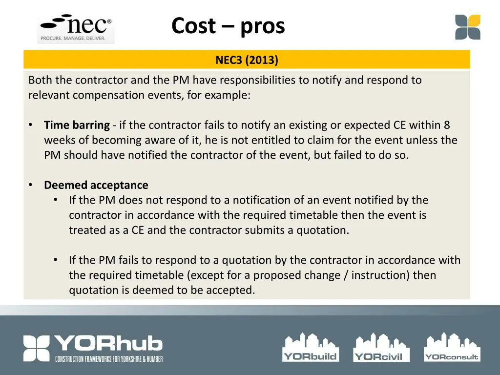 cost pros 1