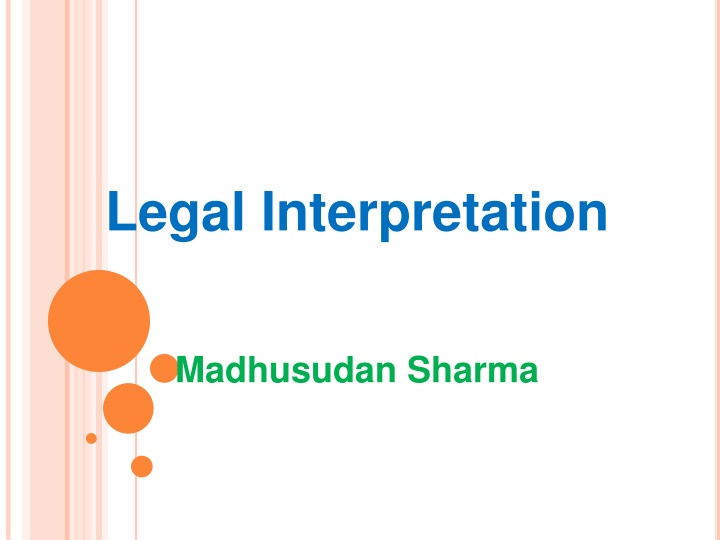 legal interpretation