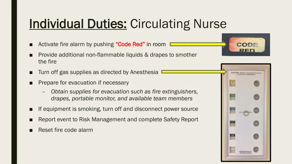 individual duties individual duties circulating