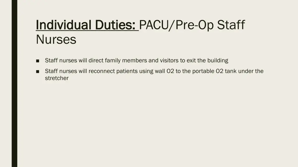 individual duties individual duties pacu 1