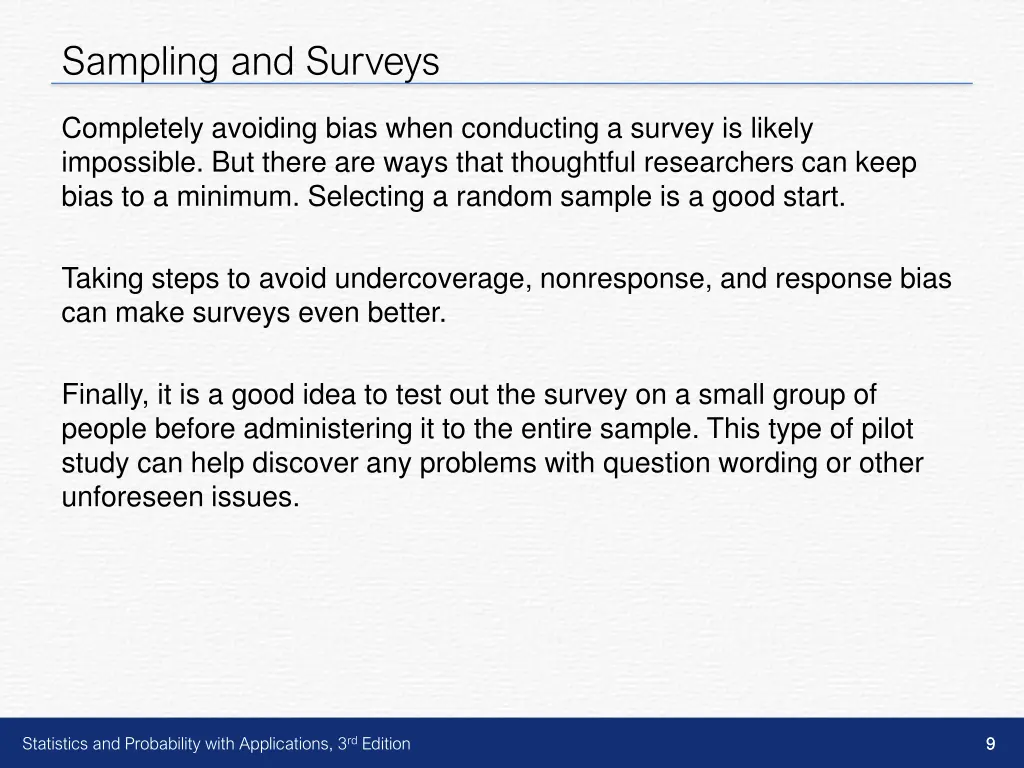 sampling and surveys 4