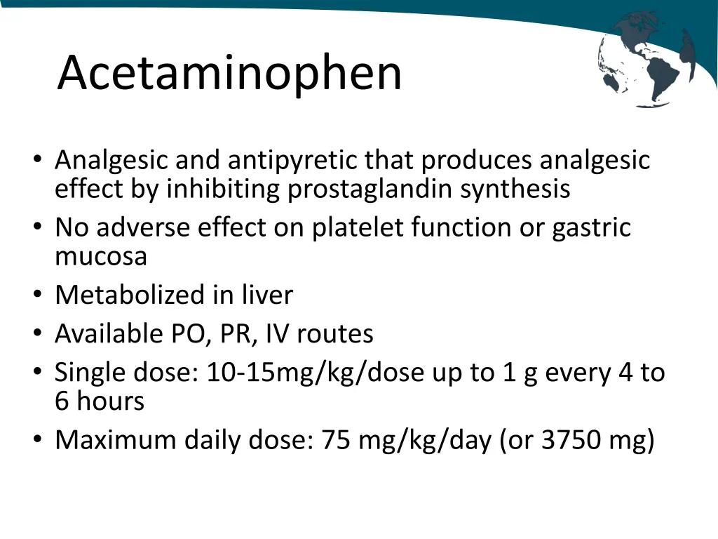 acetaminophen