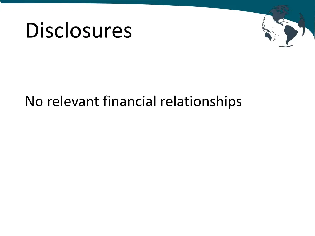 disclosures