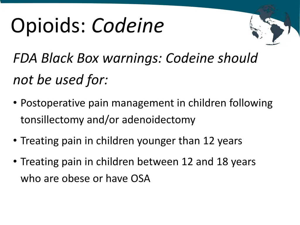 opioids codeine 1