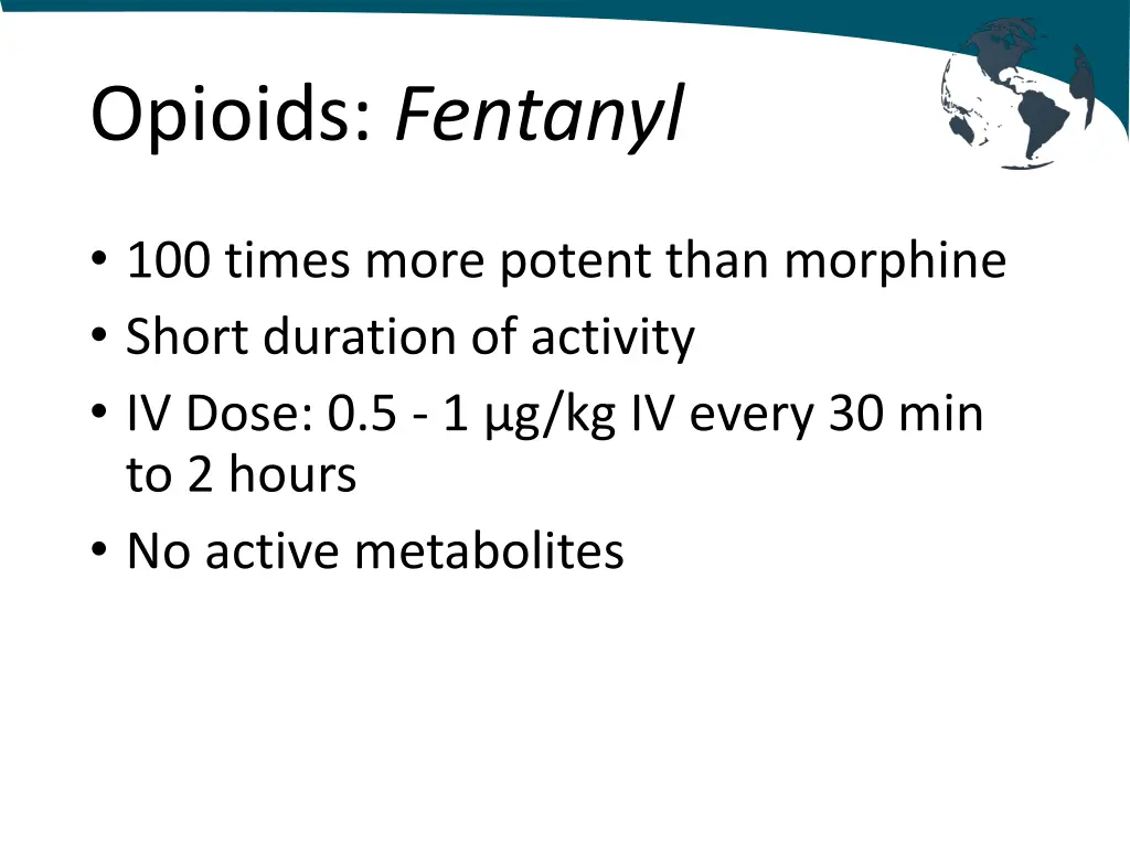 opioids fentanyl