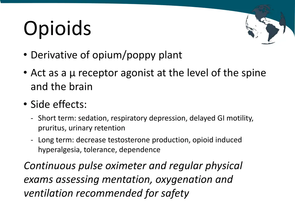 opioids