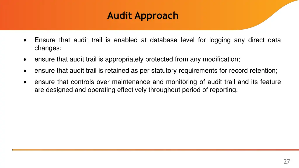 audit approach 1