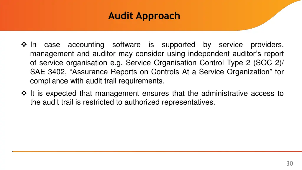 audit approach 4