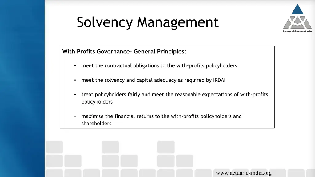 solvency management