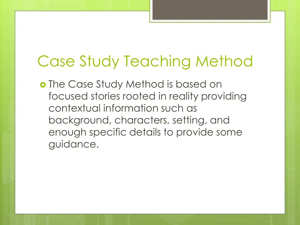 case study teaching method 2