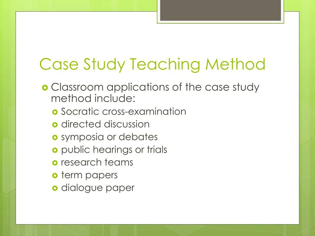 case study teaching method 4