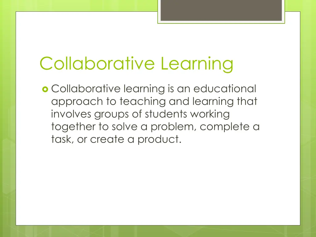 collaborative learning