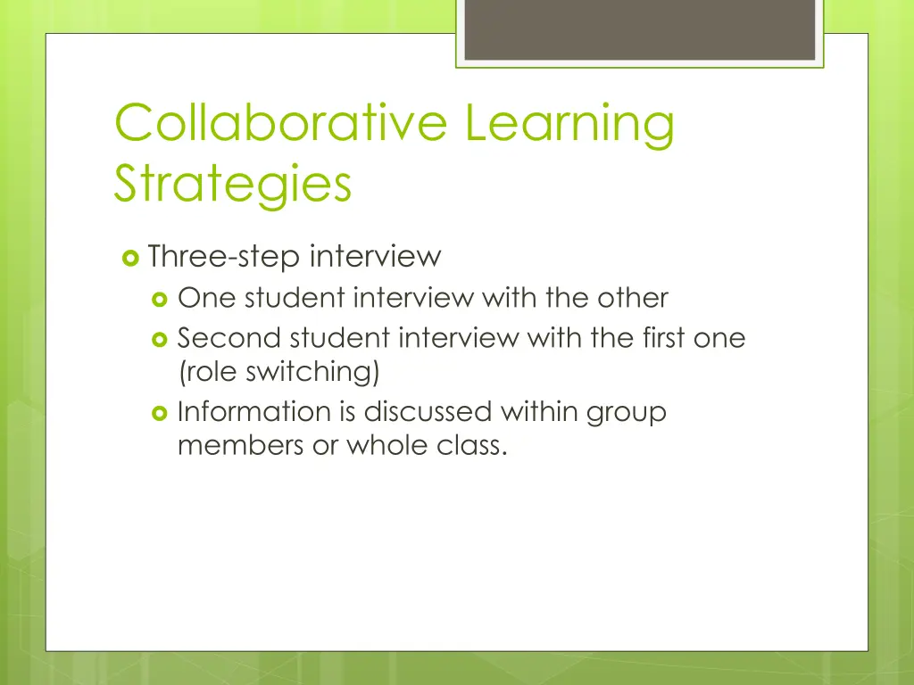 collaborative learning strategies 1