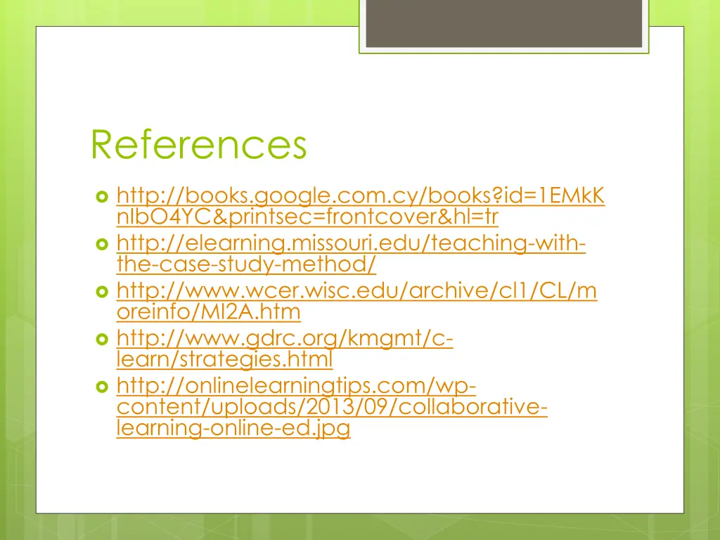 references 1