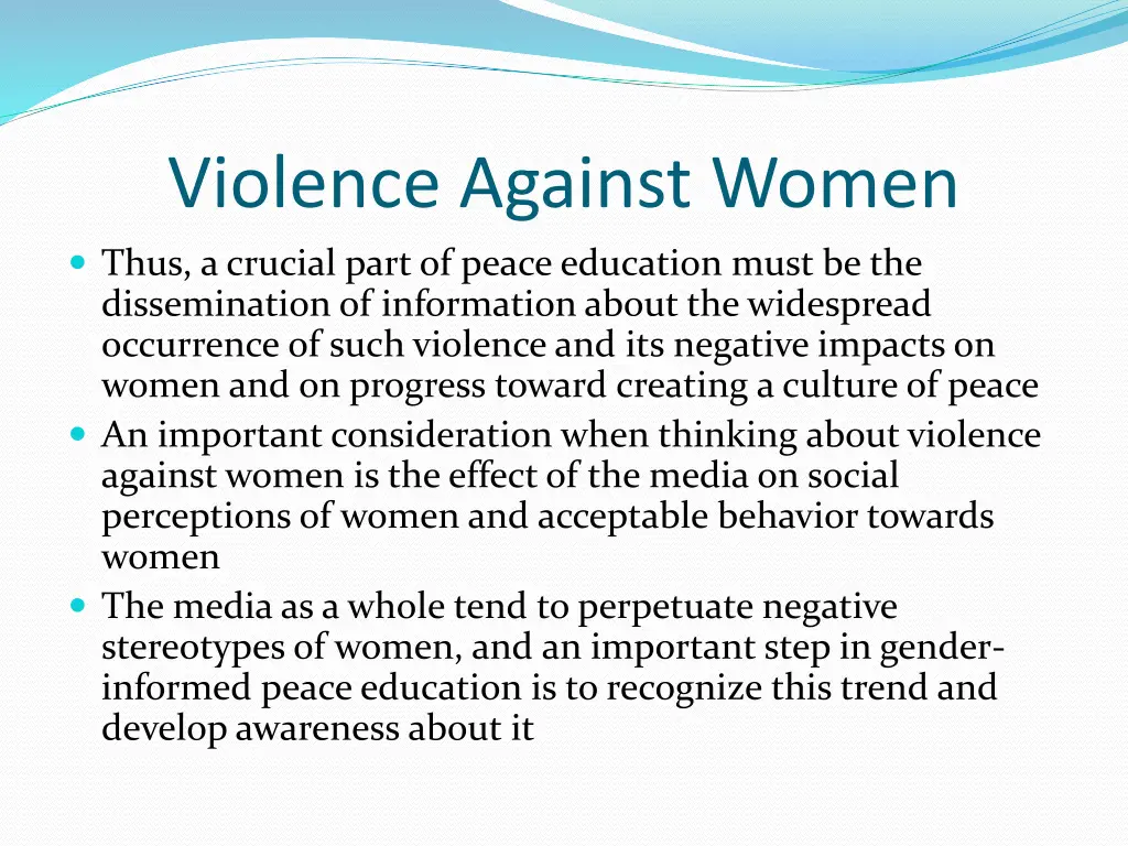 violence against women 1