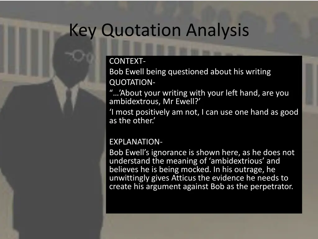 key quotation analysis 5