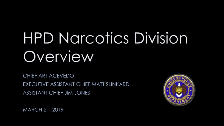 hpd narcotics division overview