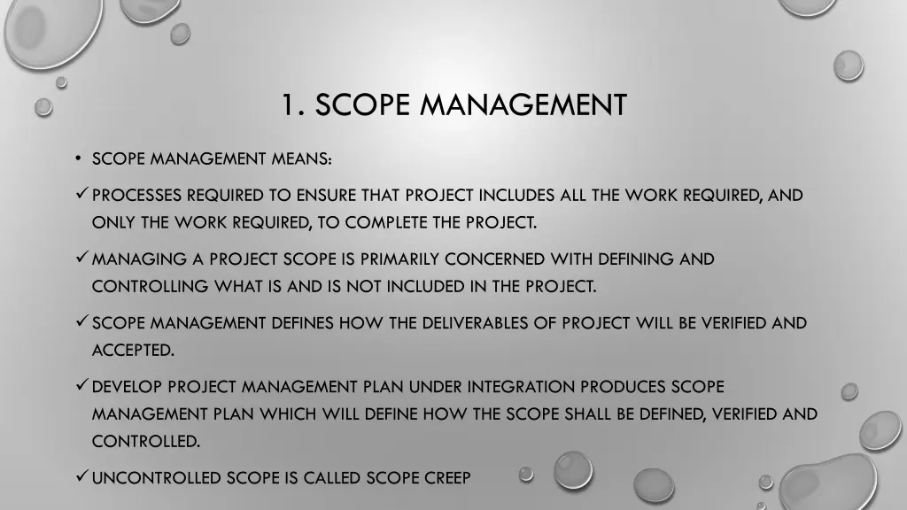 1 scope management 1