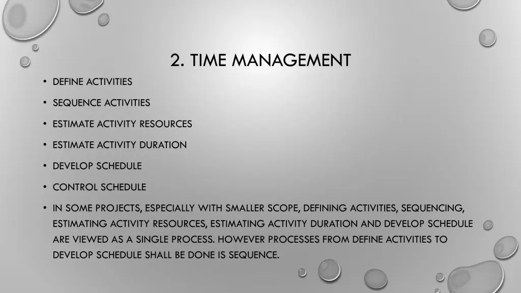 2 time management