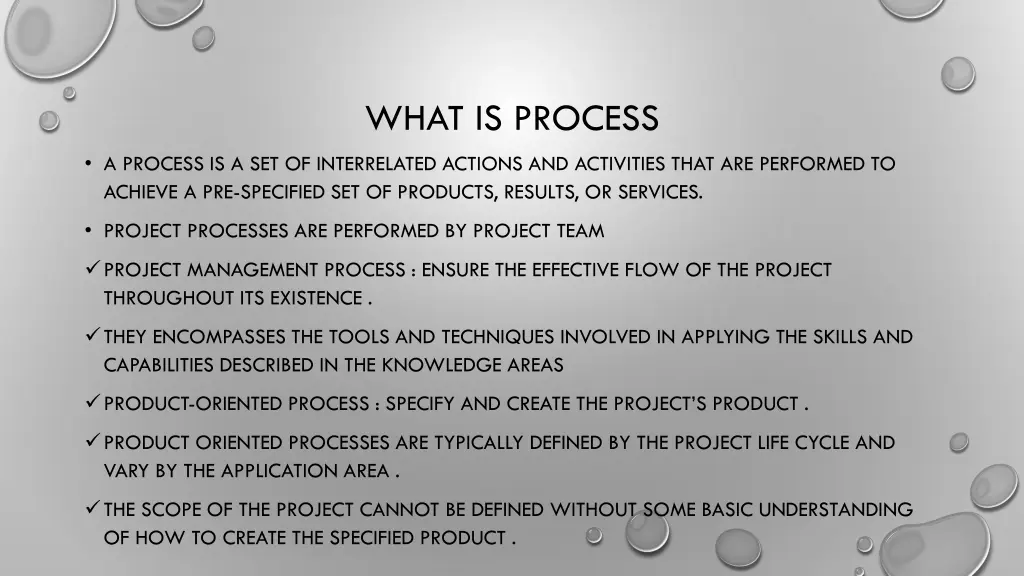 what is process