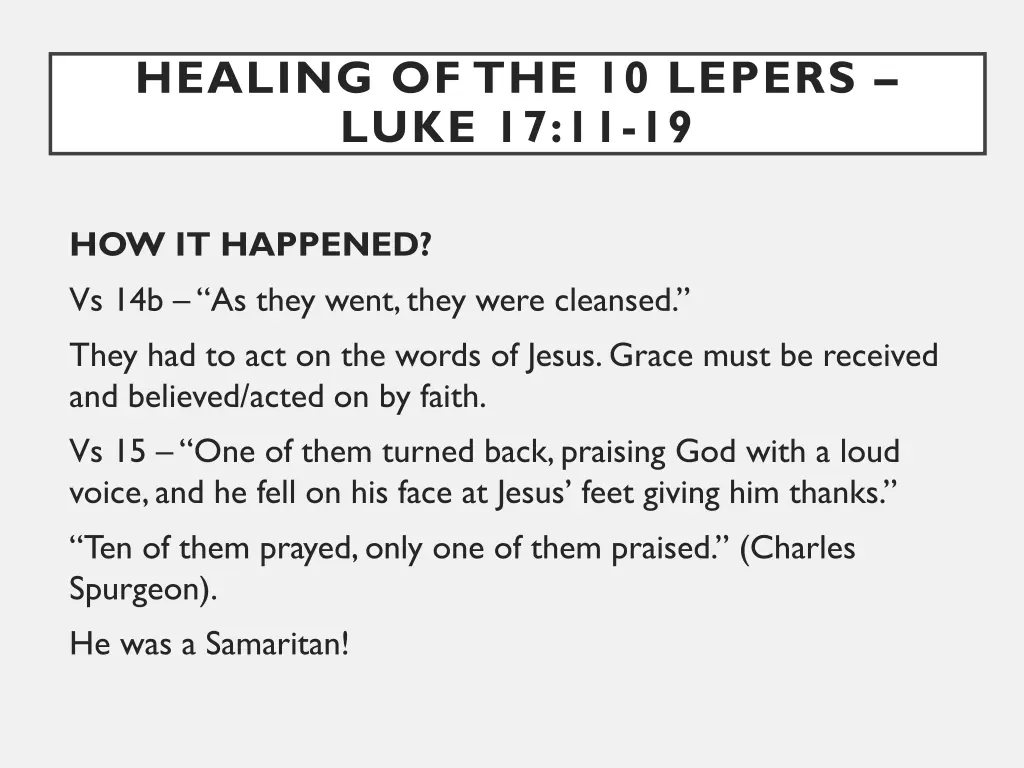 healing of the 10 lepers luke 17 11 19 4